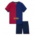 Camisa de time de futebol Barcelona Replicas 1º Equipamento Infantil 2024-25 Manga Curta (+ Calças curtas)